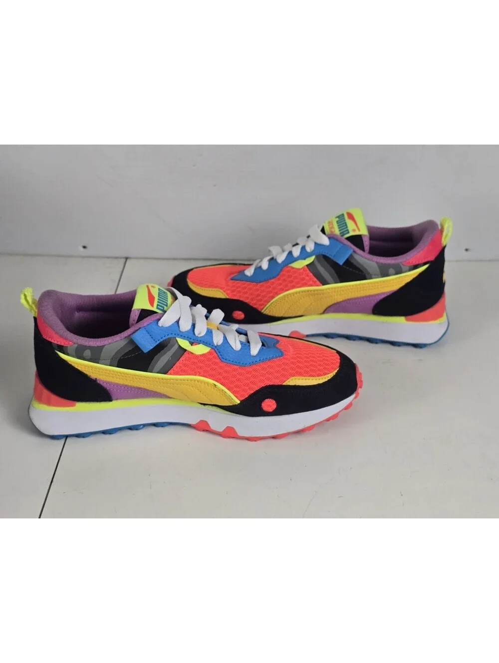 Puma Rider FV Lava Sneakers Glow in the Dark 388905 01 Men’s Size 7